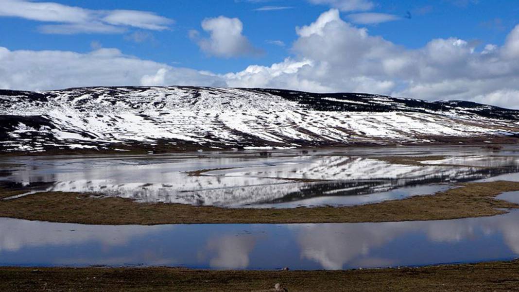 Karlar eriyor, Konya'yı besleyen göller doluyor 3